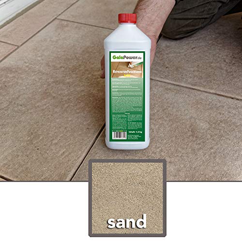 GalaPower Reparaturfugensand 1,5 kg, aushärtend, Farbe: sand