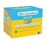 abi box französisch 2021  Klett Abi-Lernbox Deutsch: 100 Lernkarten mit den wichtigsten Prüfungsaufgaben und Lösungen