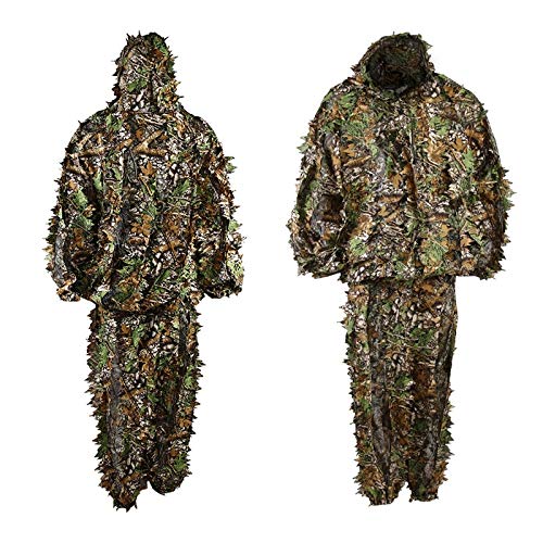 Accreate Maple Leaf Hooded 3D Bionic Training Uniform Military Sniper