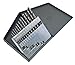 Cle-Line C21104 Style 1898 High Speed Steel General Purpose Jobber Length Drill Set, Bright Finish, 1/16" - 1/4" Size, 13 Pieces