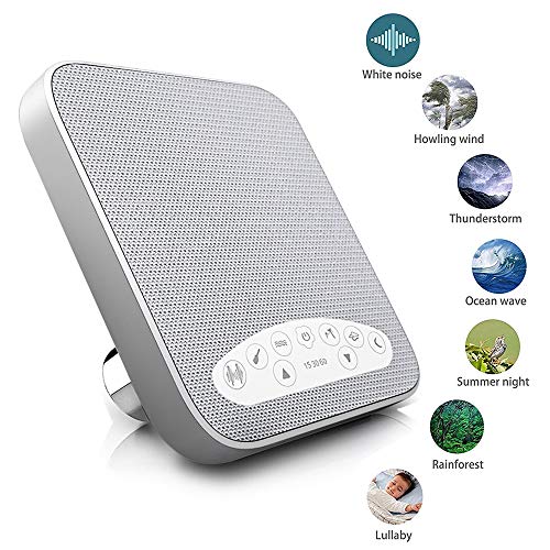 White Noise Machine, 2019 Upgraded Sound Machine for Sleep, Relaxing Sleep Therapy for Adults & Baby - //coolthings.us