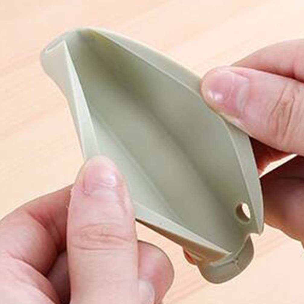 BESPORTBLE 10 manici in silicone per borsa della spesa, con manici in plastica, per borse da appendere, colore casuale