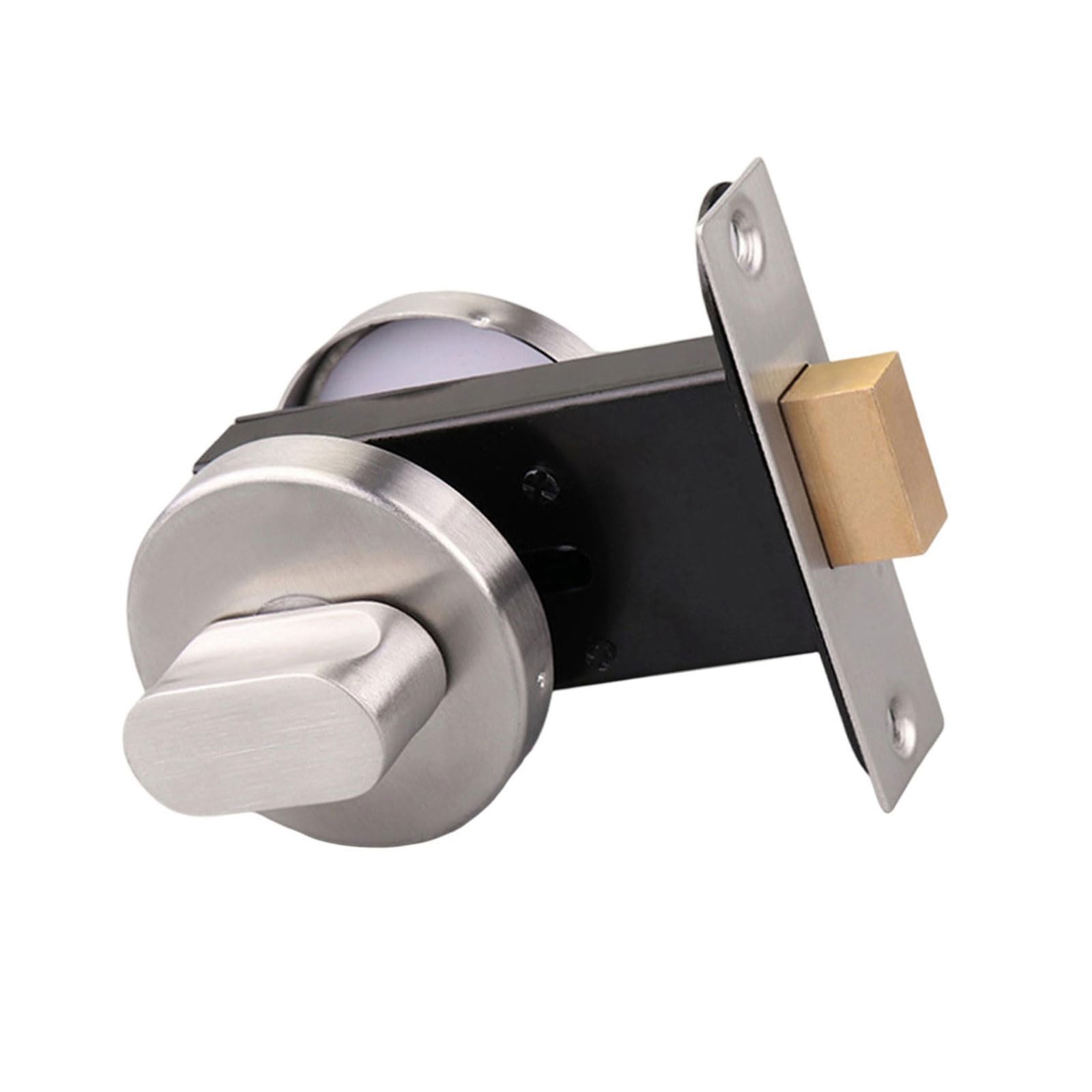 Public Restroom Door with Red Green Occupied Disengaged Sign Toilet Stall Door Latches for Public Restrooms Commercial Restroom Indicators