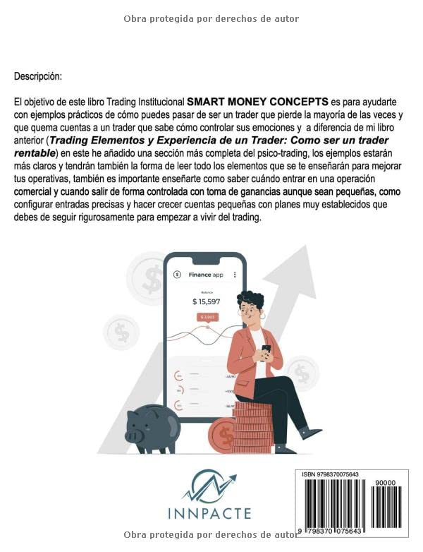 Miniatura 2 de Trading Institucional SMART MONEY CONCEPTS Identificando huellas para vivir del trading (Trading Institucional Smart Money Concepts Desentrañando el