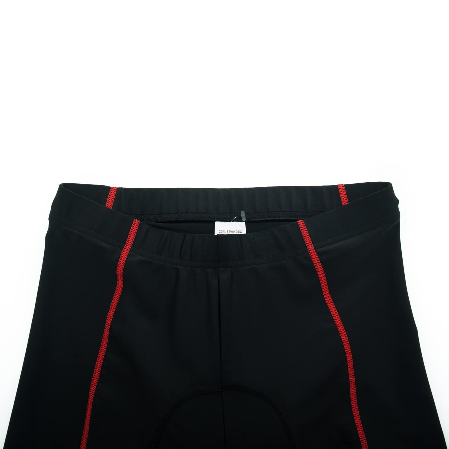 Hotlion Cuissard de cyclisme rembourré pour femme - Respirant - Demi-pantalon rembourré 4D
