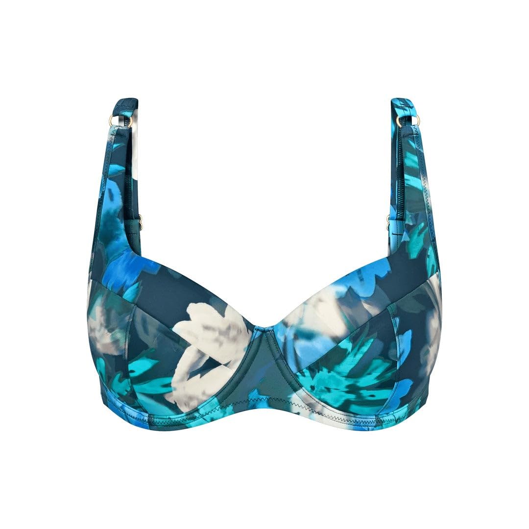 Summer Fleur WP 01 - Colore turchese, Turchese – Dark Combination, 44