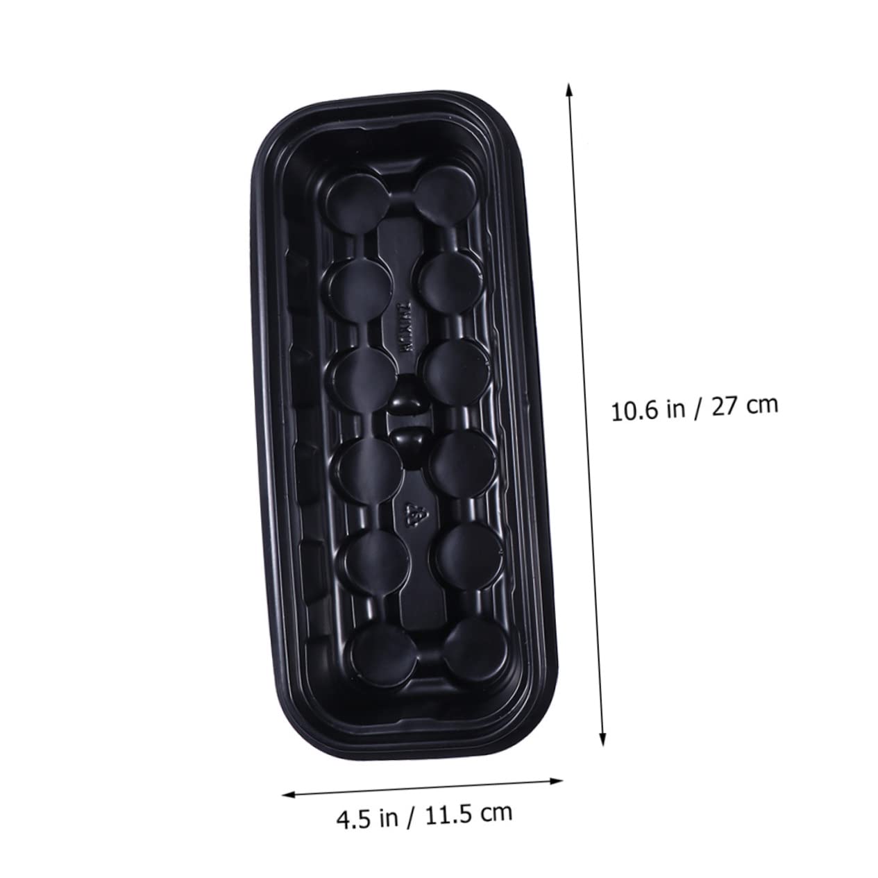 ibasenice 12 Ensembles Plateau de Semis avec Cellules et Couvercle Transparent pour Germination de Plantes et Légumes Kit de Jardinage Pratique sans Substrat
