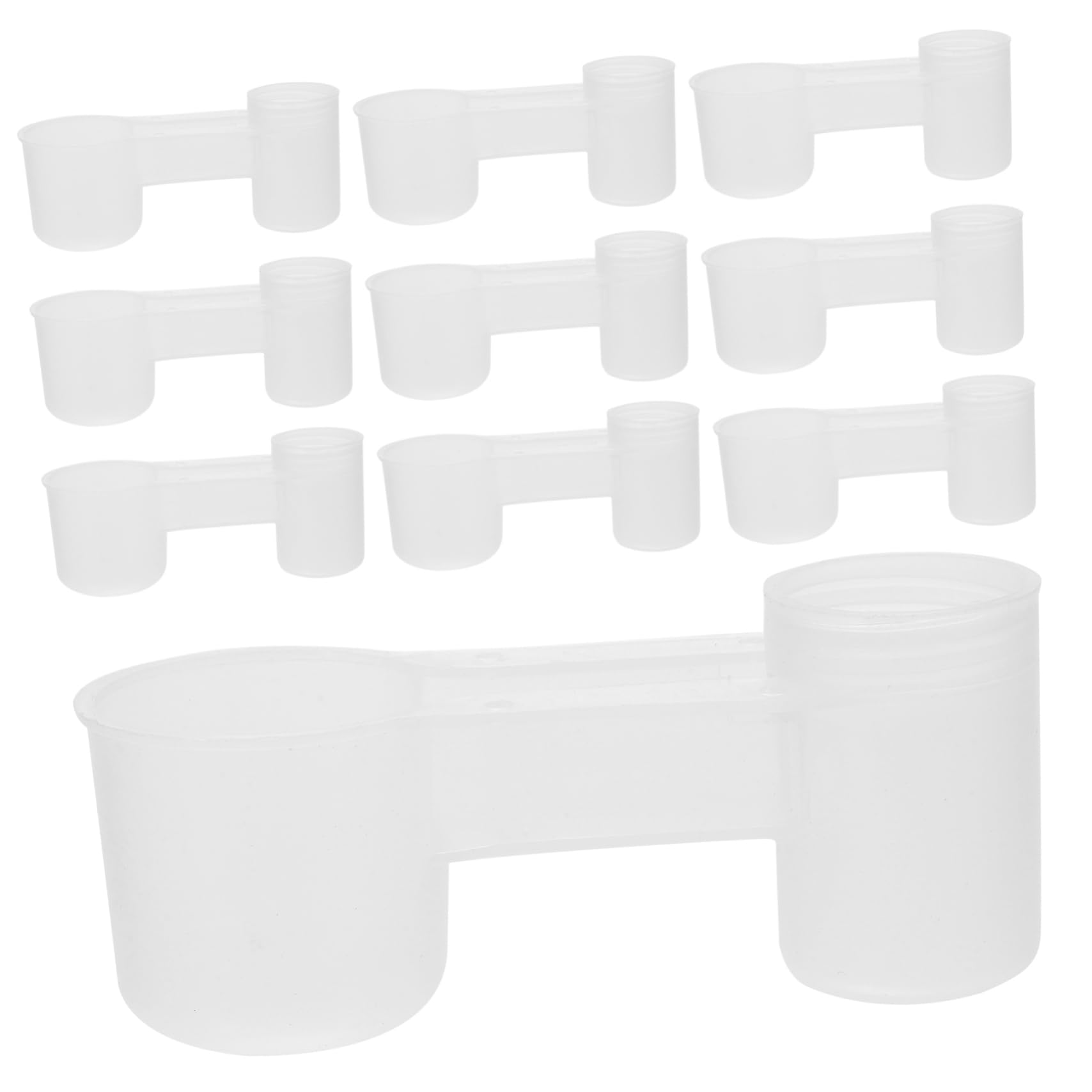 Abreuvoir Automatique pour Pigeons à Double Ports, Lot de 10