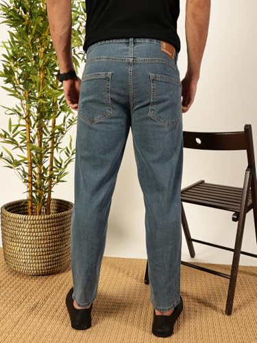 Image of Thomas Scott Mens Mid Rise Clean Look Slim Fit Jeans