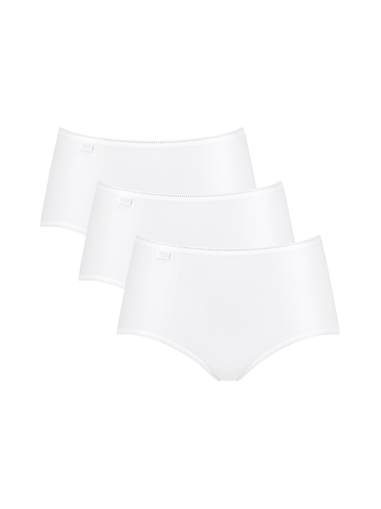 Sloggi Women's sloggi 24/7 Microfibre Midi C3P, WHITE