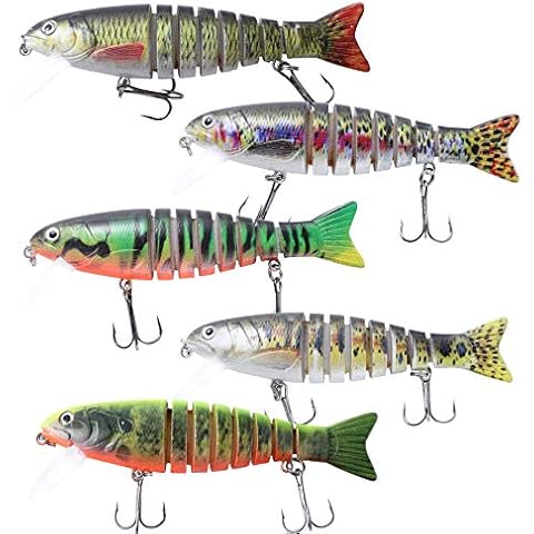 Infiquan Sinking Fishing Lures for Pike and Perch Cover