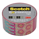 Scotch(R) Expressions Tape, 3/4In. X 300In., Circus