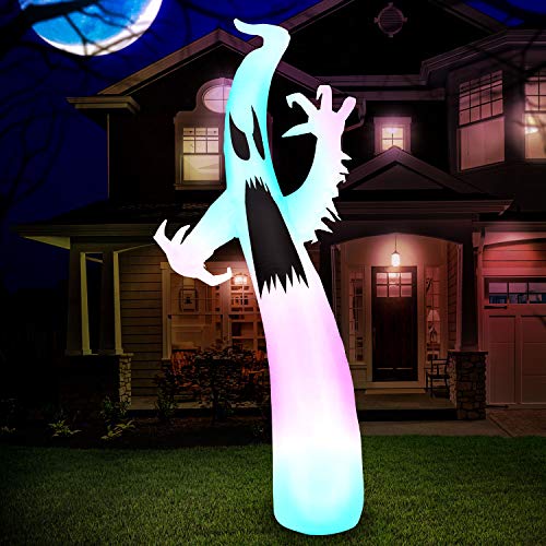 Holidayana 9 ft Tall Inflatable Halloween Color Changing