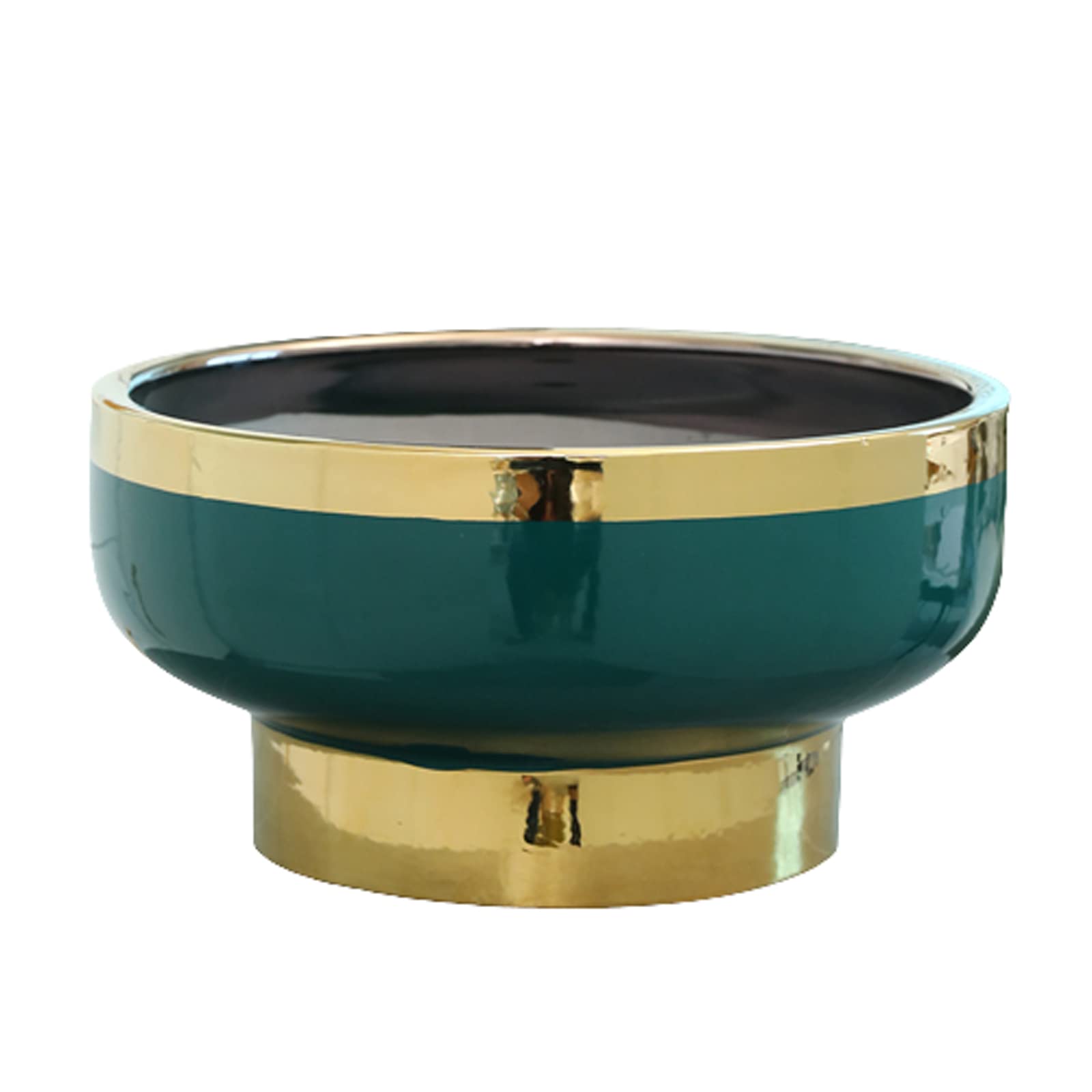 Vasi da Giardino Vaso da Fiori in Ceramica, Vaso da Fiori di Lusso Leggero Nordico Moderno Fioriera da scrivania con Foro di drenaggio per Interni ed Esterni