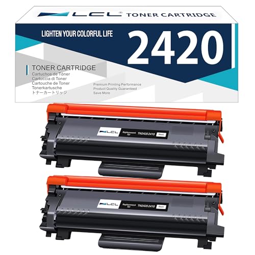 Toner TN2420 compatible Brother HL L2350DW MFC-L2710DW - LCL pack de 2 recharges TN-2410
