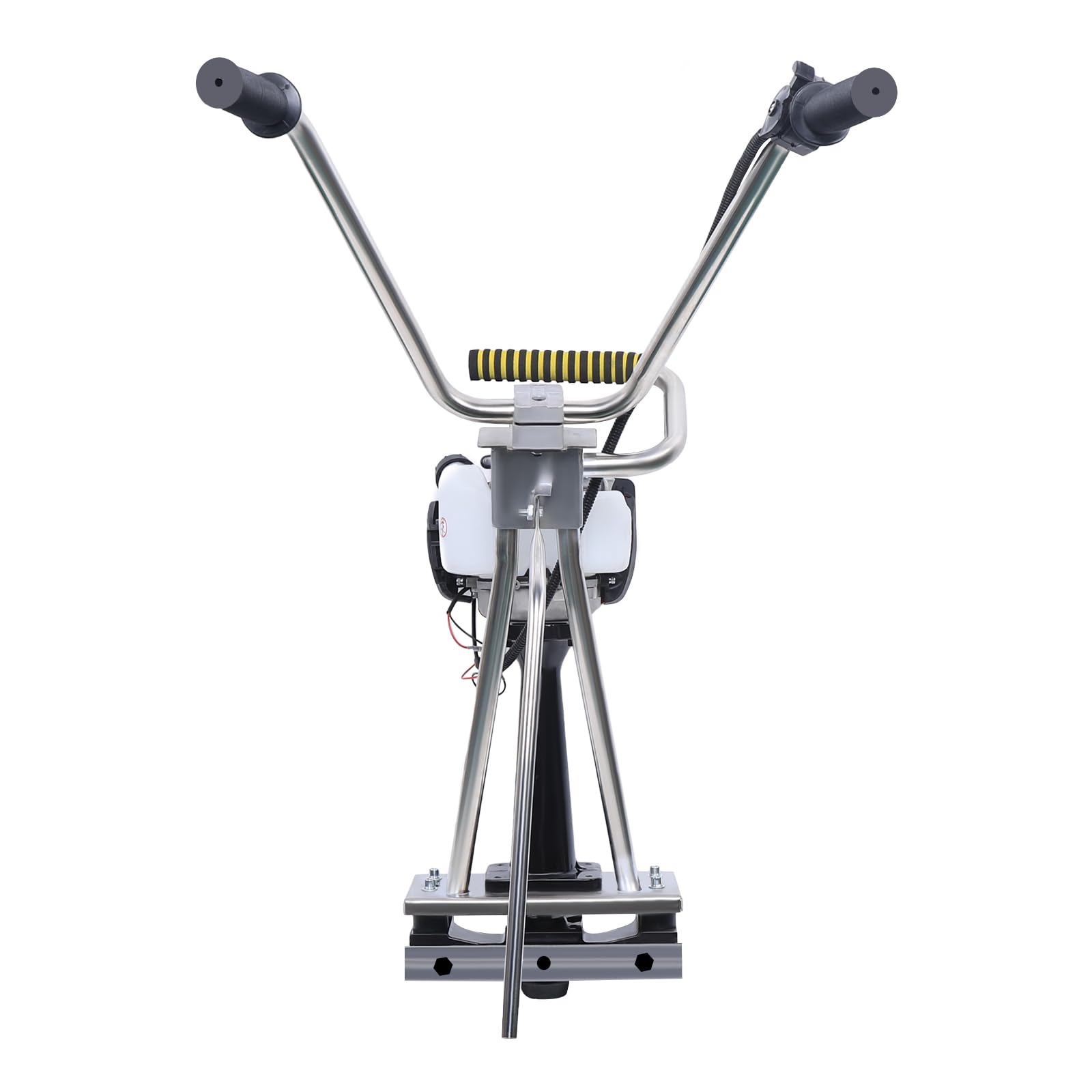 Rüttelplatte,4 Takt Benzin Zement Vibrationsmaschine Beton Vibrator Surface Finishing 900w Beton Vibrator 35,8cc,Für Häusern, Tunneln und Brücken