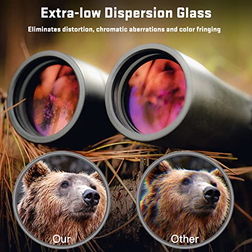 Binoculares Eyeskey 12x50 HD Waterproof Ligero miniatura 4