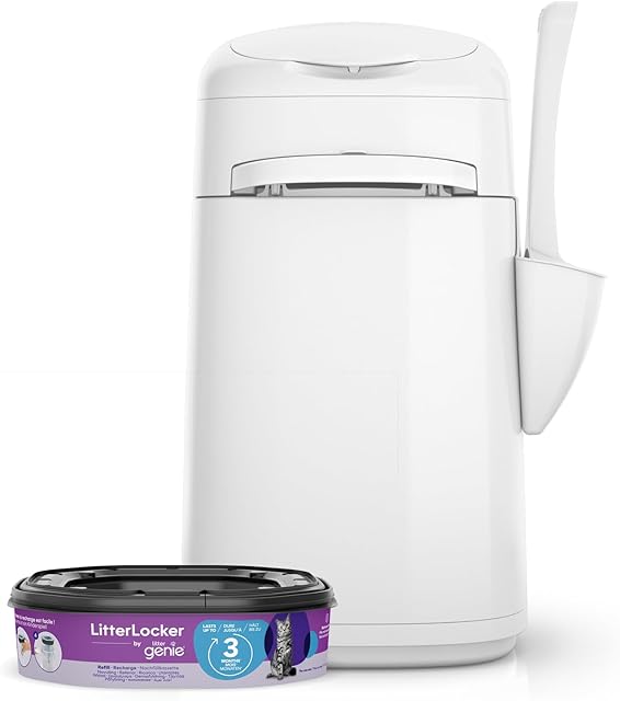 LitterLocker by Litter Genie, The ORIGINAL, cat litter disposal system, No more daily trips to the trash