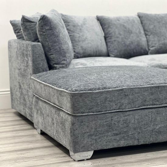 Bishop grey Corner sofa U shape