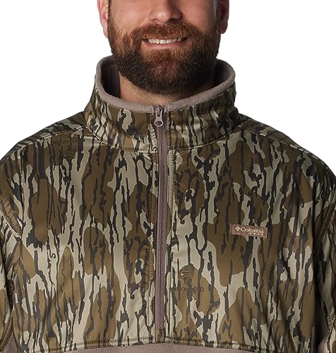 Image of Columbia mens Phg Fleece Overlay 1 /4 Zip
