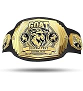 TrophySmack GOAT 6lb Custom Championship Belt (Greatest of All Time)