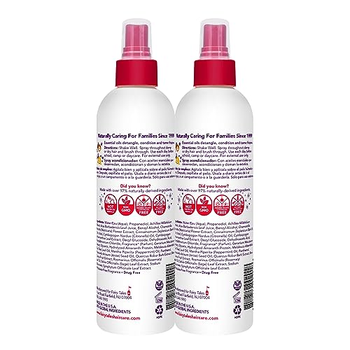 Image of Fairy Tales Rosemary Repel Daily Kids Conditioning Spray - Kids Like the Smell, Lice Do Not, 8 fl oz. (Pack of 2)