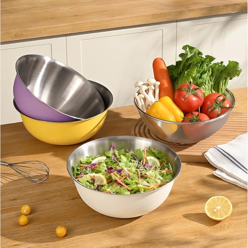 Set de Cuenco y Colador de Acero Inoxidable para Cocina miniatura 7