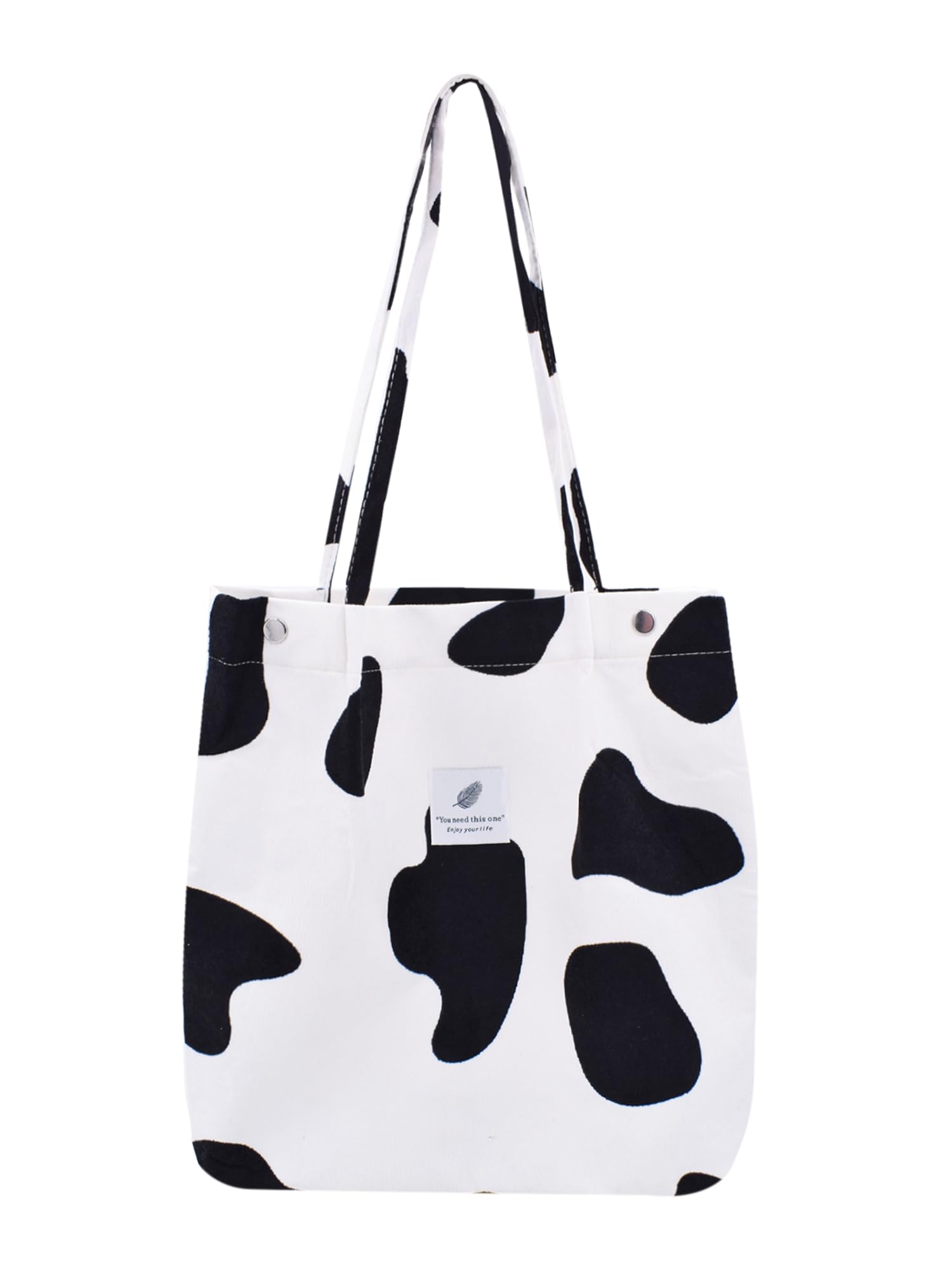 TeeYee Damen Handtasche Kord Shopper Cord Tote Bag für Büche