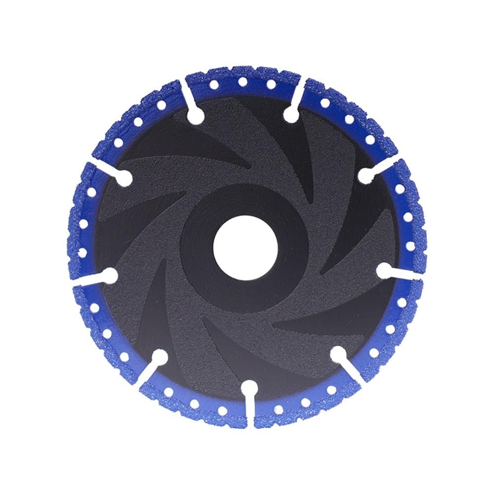 Hoja de sierra de diamante soldada con orificio interior de 22,23 mm, disco multiusos for cortar metal, hierro y piedra.(230x22.23mm)