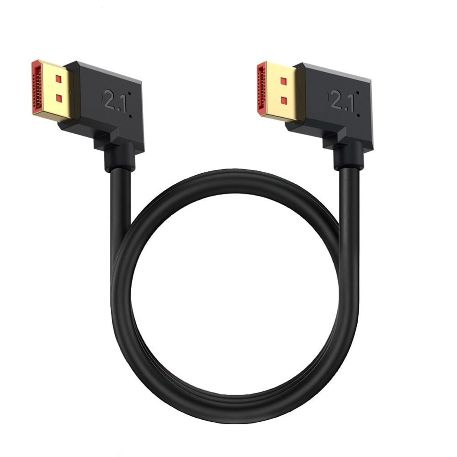 Tsophreniq 2.1 Video Cord 54Gbps Bandwidth with Upgraded Metal Conductors for Stable and Fast Transfer 16K 30Hz 8K120Hz