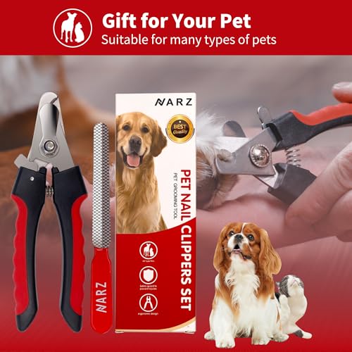NARZ-Dog-Nail-Clippers-Professional-Dog-Nail-Trimmers-Pets-Nail-Trimmers-Cat-Nail-Clipper-with-Pet-Nail-File-Cat-Nail-Trimmers-with-Safety-Lock-to-Prevent-Over-Cutting - Cucciolini Doodles   NARZ-Dog-Nail-Clippers-Professional-Dog-Nail-Trimmers-Pets-Nail-Trimmers-Cat-Nail-Clipper-with-Pet-Nail-File-Cat-Nail-Trimmers-with-Safety-Lock-to-Prevent-Over-Cutting