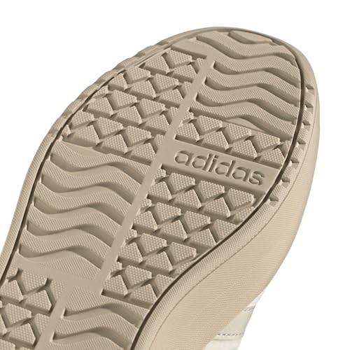 Image of adidas Womens Vl Court Bold Lace Up Sneakers Shoes Casual - Pink