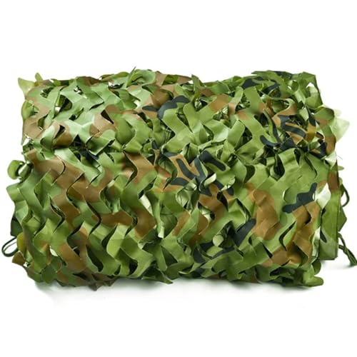 Red de camuflaje del ejército, malla de camuflaje para jardín, red camuflaje con protección solar, 200 x 300 cm, 300 x 300 cm, 300 x 400 cm, tela camuflaje de tela Oxford ligera 200x1200cm/6.5x39.3ft