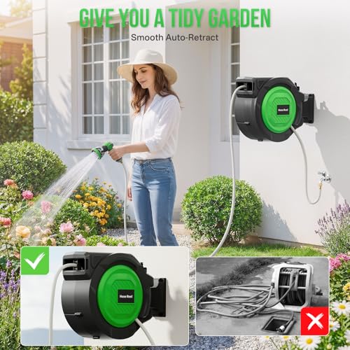 40% Off Hainan Retractable Garden Hose Reel 100ft - Image 3