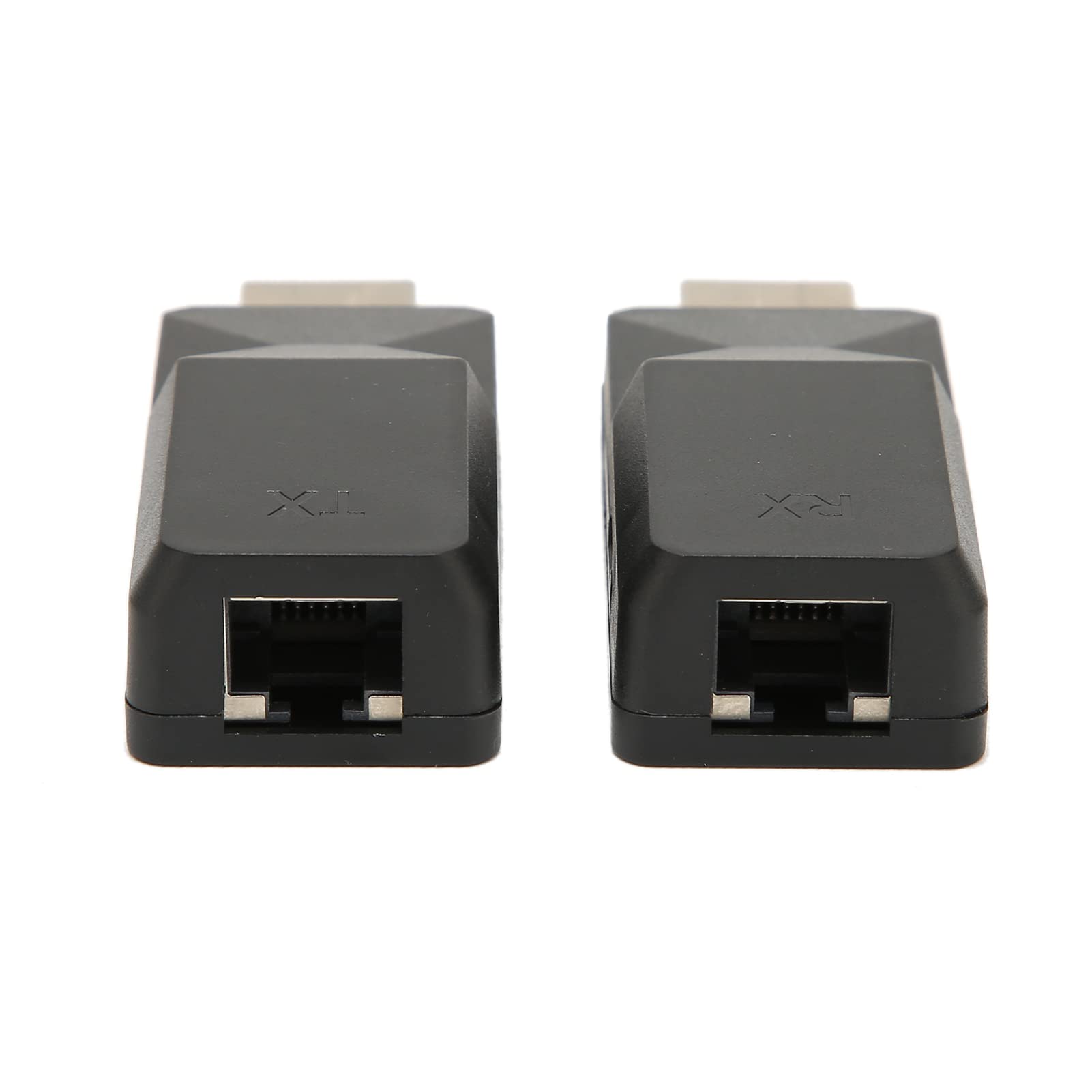Extender HDMI 50 m su singolo Cat6/Cat7/Cat5e, 1080P singolo cavo Ethernet amplificatore di segnale trasmettitore ricevitore, adattatore di estensione HDMI a bassa latenza, supporto HDCP 1.2