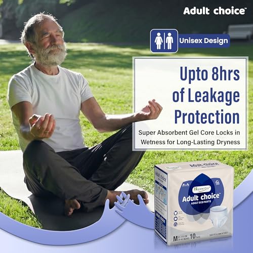 RESPECT Adult Choice Adult Eco Pants Diaper, Unisex, 10 Count - Image 4