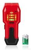Stud Finder Wall Scanner Wood and Metal Detector Sensor for 3&sol;4 inch Thickness Wall &lpar;ST102-Red&rpar;