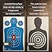 Heavy Duty Shooting Targets for Shooting Range - Indoors & Outdoor Targets for Gun Range and Pistol Shooting - Handgun Accessories, 20