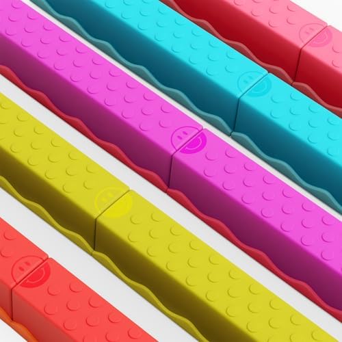 B. Toys – Balance Beam for Kids – Interlocking Balancing Beams – 6 Sensory Pads & 10 Beams – Active Play for Toddlers, Kids – 3+ Years – Balance & Build Set - Rainbow Color - 2