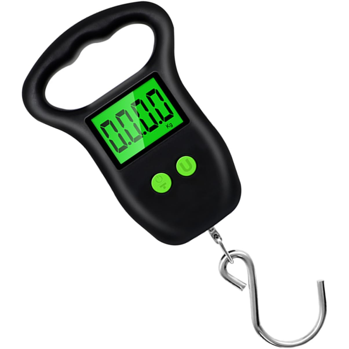 TOYANDONA 3 Piezas Báscula Colgante Digital Portátil con Pantalla LCD y Gancho de Equipaje de Alta Precisión para y Pesaje de para Maletas y Cocina