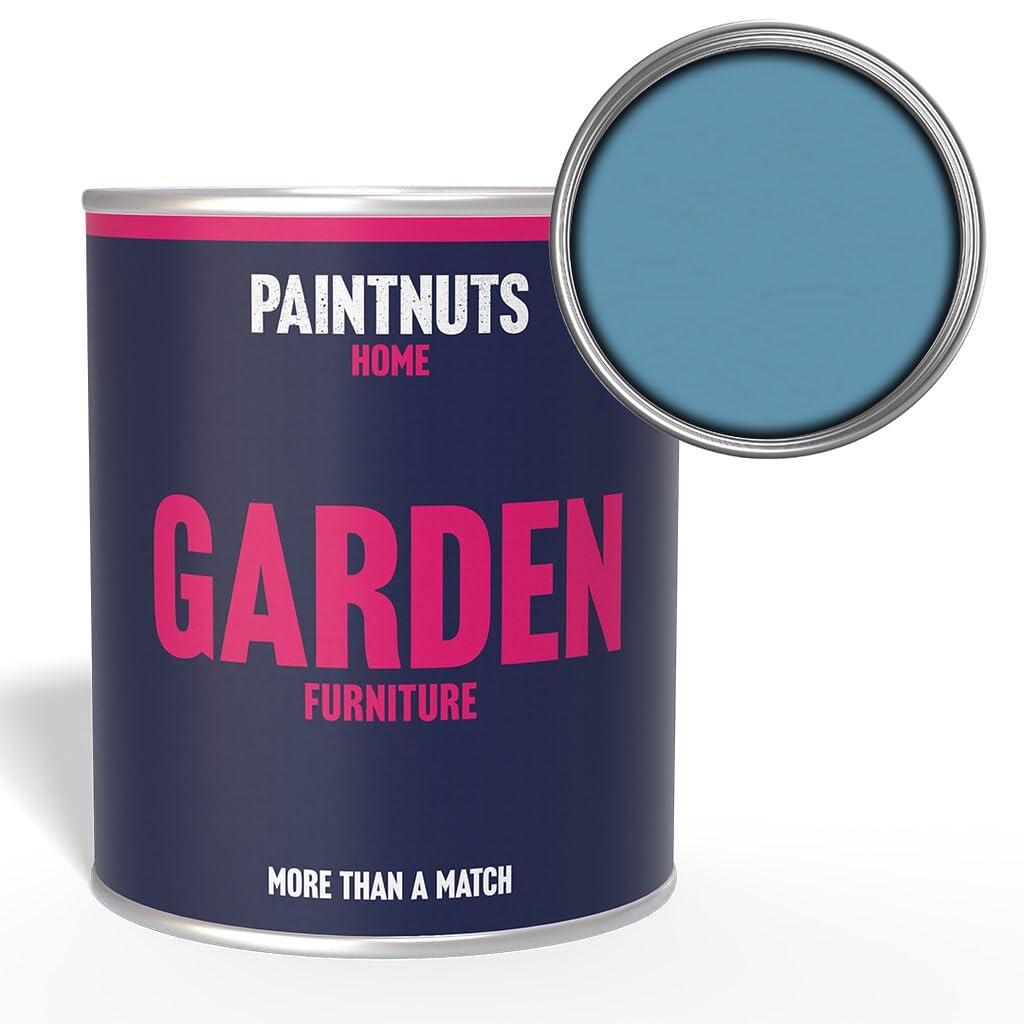 Paintnuts Pastel Blue Garden Furniture Paint - Ral-5024 - Satin 500Ml Tin