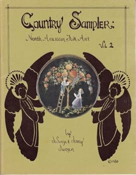 Paperback Country Sampler: North American Folk Art - Vol 2 (two) Book