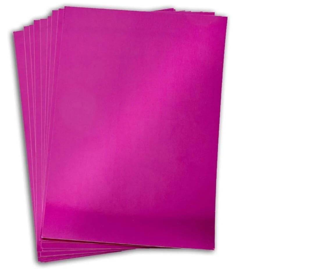 Oakwood Archer Oakwood-A4 Fuchsia Mirror Card Pack of 10