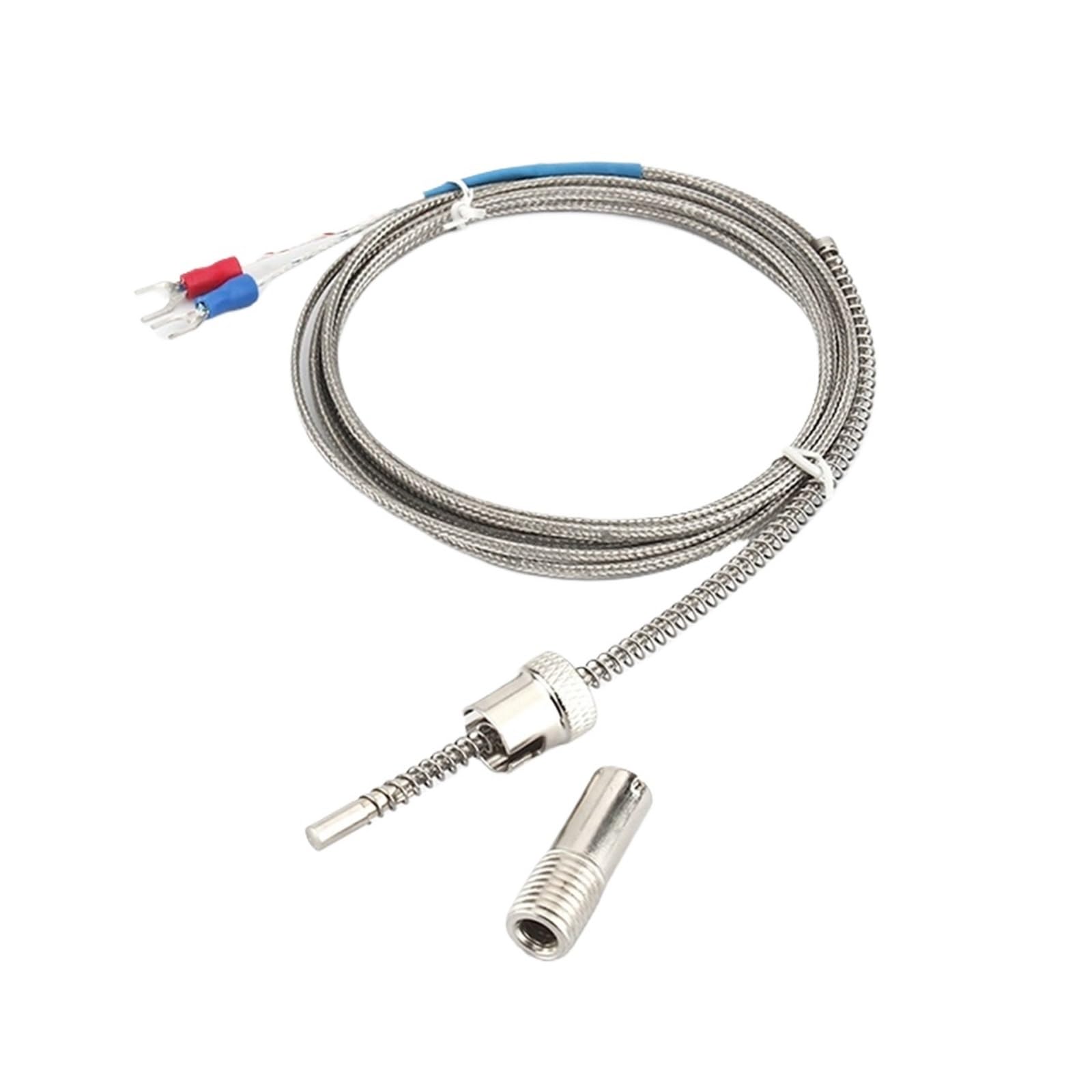 Thermocouple K M12 avec câble blindé 4M capteur de température de type E 0-600°C