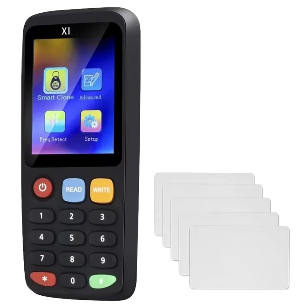 X7 RFID Smart Chip NFC Decoder Duplizierer Leser +5XCUID Karte Tag Kopierer 125KHz 13,56MHz Badge Token Klonkarte