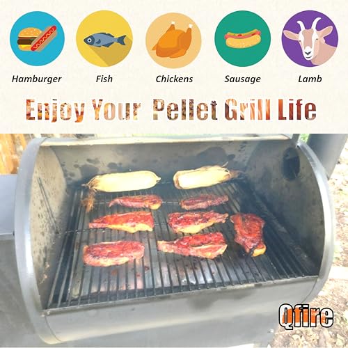 Qfire Pellet Grill Auger Motor Shaft Nut & Bolt Kit Fit For Traeger thumb #4
