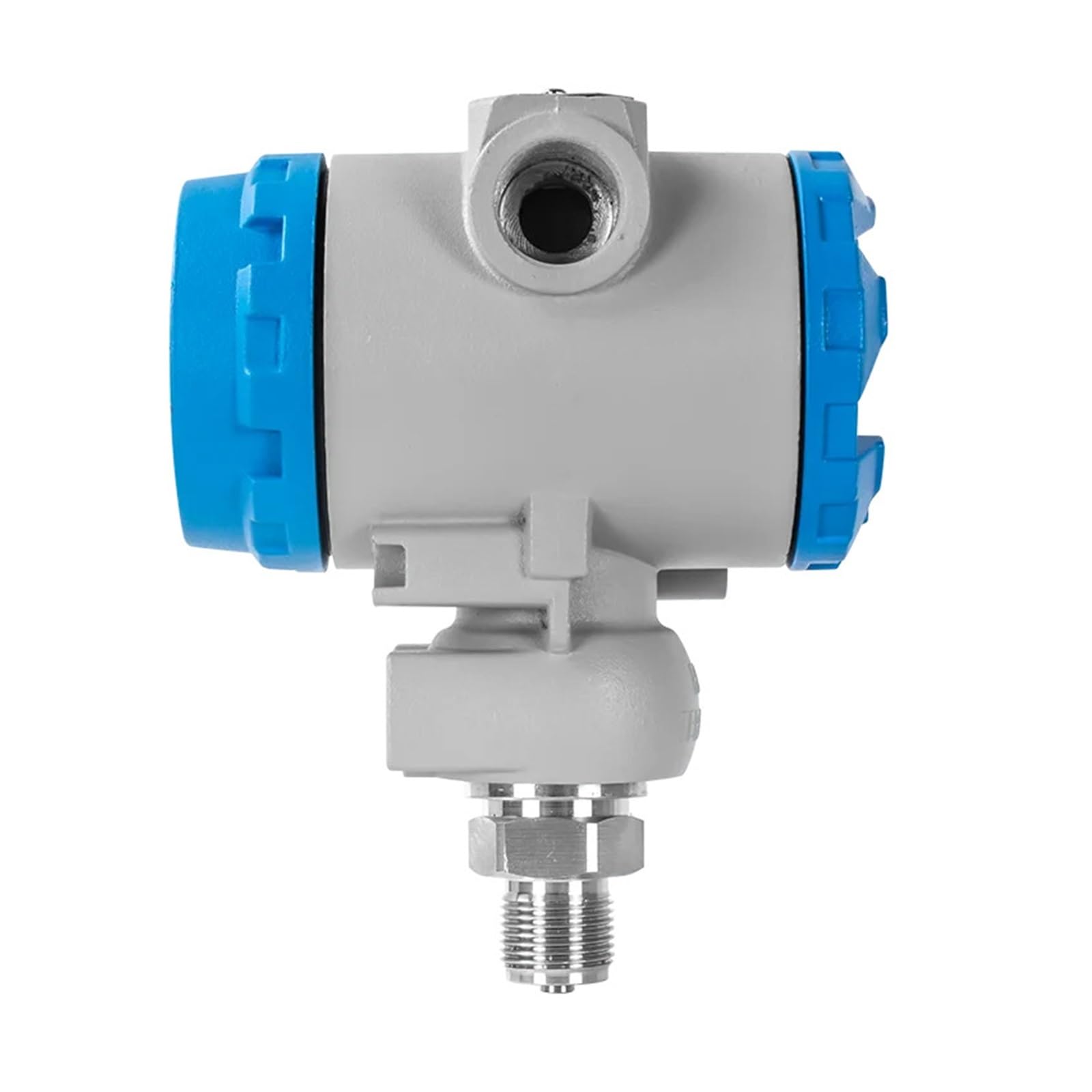 Sensor de presión Absoluta de 0-600bar, 4-20mA, RS485, Sensor de presión de tubería hidráulica, transmisor de presión de Aire y líquido(0-30Bar,4-20mA Output LCD)