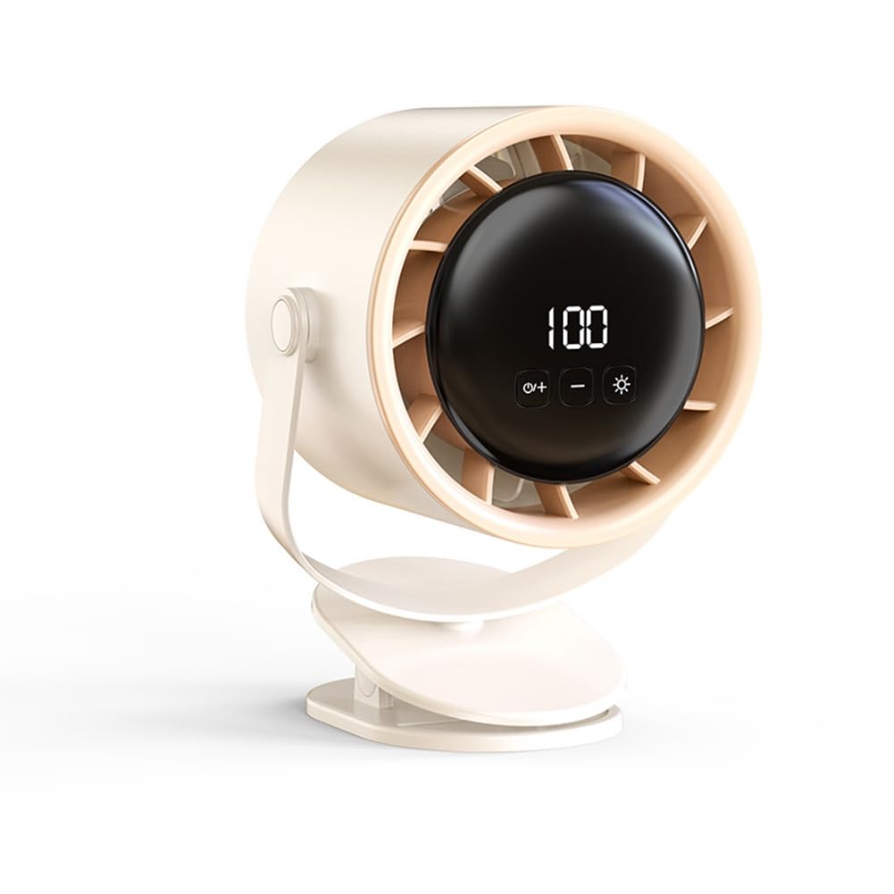 Vjsujehgy Portable Desktop Fan Desktop Circulation Fan 100-Speed High-Speed Circulating Fan Circulating Fan for Household A