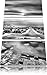 Produktbild Pixxprint Monocrome, Maya Tempelanlage Teotihuacan in Mexico 3-Teiler Leinwandbild 120x80 Bild auf Leinwand