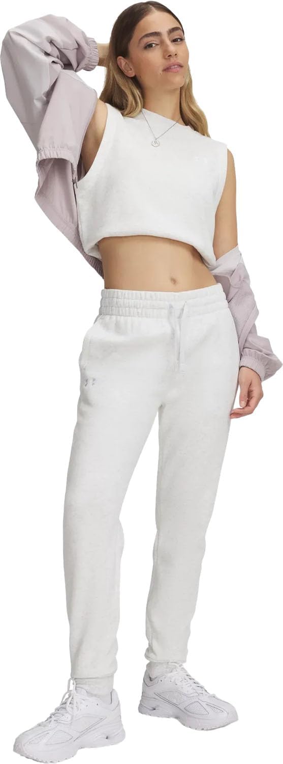Under Armour Women's Rival Fleece Joggers - Image 3